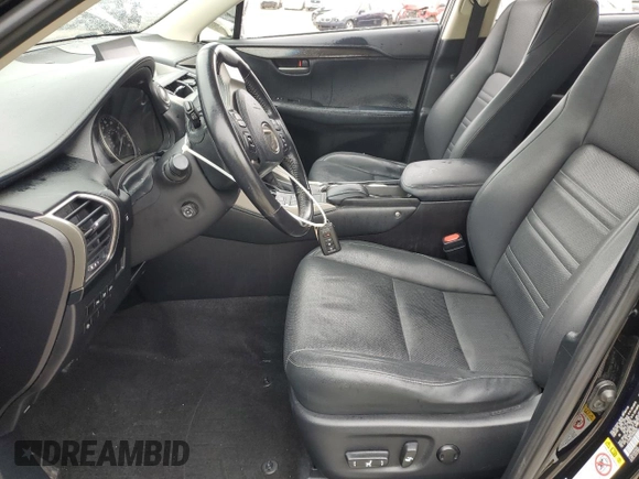 2017 Lexus NX with VIN JTJYARBZ1H2055358, listed as a Copart auction lot 50784545 with 7,719 mi miles and Salvage Title. Bid and sale history available at carsss.com. Image 7.
