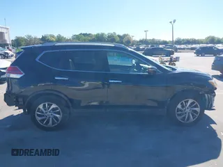 2015 Nissan Rogue SL with VIN 5N1AT2MT6FC755975, listed as a IAAI auction lot 41816748 with 141,648 mi miles. Bid and sale history available at carsss.com. Image 14.