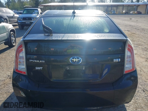 2013 Toyota Prius One with VIN JTDKN3DU7D5695238, listed as a IAAI auction lot 42034921 with 113,383 mi miles. Bid and sale history available at carsss.com. Image 17.