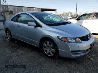 2010 Honda Civic Cpe LX with VIN 2HGFG1B67AH530445, listed as a Copart auction lot 51804155 with 155,061 mi miles and Salvage Title. Bid and sale history available at carsss.com. Image 4.