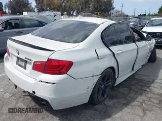 2013 BMW 5 Series 535i with VIN WBAFR7C54DC826402, listed as a IAAI auction lot 41913144 with Not Provided miles and . Bid and sale history available at DreamBid. Image 4.