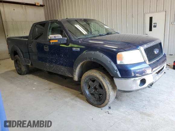 2006 Ford F-150 XLT with VIN 1FTPW14576KE06167, listed as a Copart auction lot 63489045 with 210,307 mi miles and Clean title. Bid and sale history available at DreamBid. Image 4.