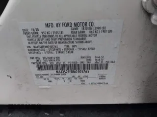 2021 Ford EcoSport S with VIN MAJ3S2FE8MC405765, listed as a IAAI auction lot 41913832 with 63,293 mi miles and . Bid and sale history available at DreamBid. Image 9.