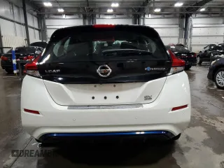2020 Nissan LEAF SV Plus with VIN 1N4BZ1CP4LC305023, listed as a Copart auction lot 50136155 with 46,195 mi miles and Salvage Title. Bid and sale history available at DreamBid. Image 6.