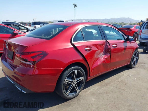 2020 Mercedes-Benz A 220 with VIN W1K3G4EB5LJ225657, listed as a IAAI auction lot 40509851 with 60,027 mi miles and . Bid and sale history available at DreamBid. Image 4.