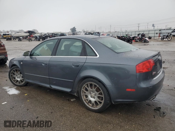 2006 Audi S4 z VIN WAUGL78E06A180465, wystawiony jako Copart lot #86001884 z przebiegiem 180 609 mil mil oraz Szkody całkowita. Historia ofert i sprzedaży dostępna na DreamBid. Obrazek 2.