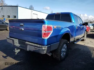 2012 Ford F-150 XL with VIN 1FTFW1ET2CKE12303, listed as a Copart auction lot 44757145 with 270,875 mi miles and Salvage Title. Bid and sale history available at carsss.com. Image 3.