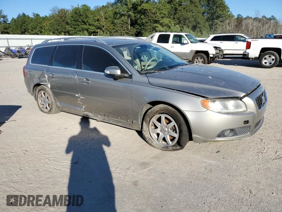 2008 Volvo V70 with VIN YV1BW982081038541, listed as a Copart auction lot 75408094 with 171,455 mi miles and Salvage Title. Bid and sale history available at DreamBid. Image 4.