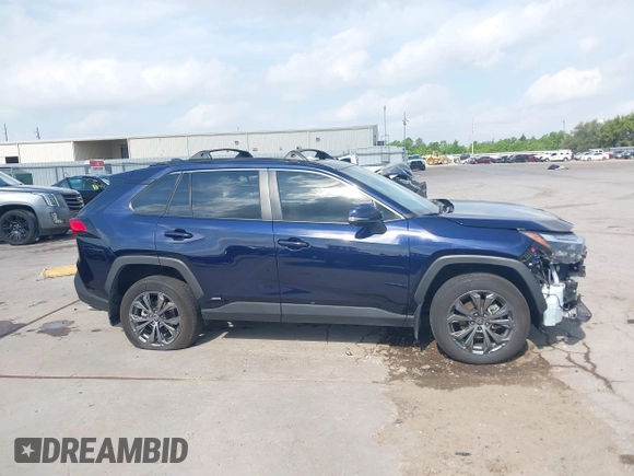 2024 Toyota RAV4 Hybrid XLE Premium with VIN 4T3B6RFV6RU146619, listed as a IAAI auction lot 42060476 with 22,594 mi miles and . Bid and sale history available at DreamBid. Image 14.