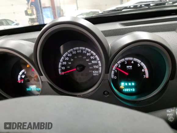 2008 Dodge Nitro R/T with VIN 1D8GU58678W123779, listed as a Copart auction lot 84771974 with 138,543 mi miles and Non Repairable. Bid and sale history available at DreamBid. Image 9.