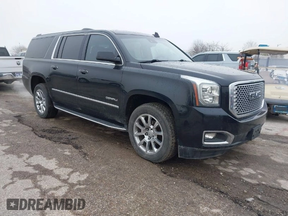 2017 GMC Yukon XL Denali with VIN 1GKS2HKJ2HR310377, listed as a IAAI auction lot 41153582 with 130,194 mi miles. Bid and sale history available at carsss.com. Image 1.