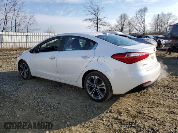 2016 Kia Forte EX with VIN KNAFX4A80G5502308, listed as a Copart auction lot 50939165 with 118,871 mi miles and Clean Title. Bid and sale history available at carsss.com. Image 2.