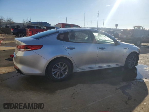 2020 Kia Optima LX with VIN 5XXGT4L38LG380081, listed as a Copart auction lot 85114114 with 0 mi miles and Salvage Title. Bid and sale history available at carsss.com. Image 3.