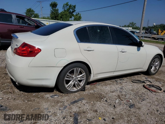 2007 Infiniti G35 G35x with VIN JNKBV61F47M804724, listed as a Copart auction lot 62123674 with Not Provided miles and Salvage Title. Bid and sale history available at DreamBid. Image 3.