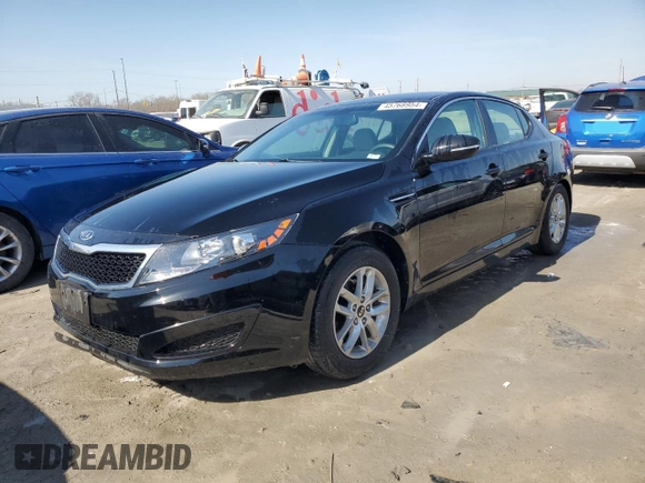 2011 Kia Optima LX with VIN KNAGM4A75B5162392, listed as a Copart auction lot 45768954 with 193,991 mi miles and Salvage Title. Bid and sale history available at carsss.com. Image 1.