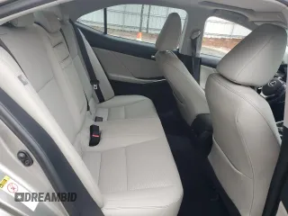 2014 Lexus IS 250 with VIN JTHBF1D25E5004997, listed as a Copart auction lot 57609535 with 100,597 mi miles and Salvage title. Bid and sale history available at DreamBid. Image 10.