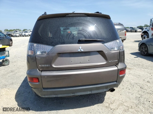 2010 Mitsubishi Outlander SE with VIN JA4AS3AW7AZ013970, listed as a Copart auction lot 53640735 with 162,987 mi miles and Clean Title. Bid and sale history available at carsss.com. Image 6.