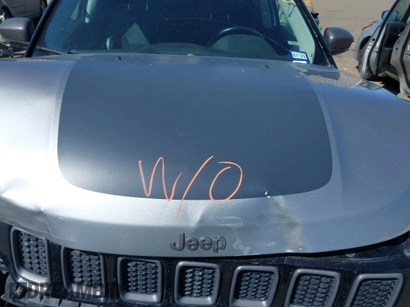 2020 Jeep Compass Trailhawk with VIN 3C4NJDDB1LT202889, listed as a IAAI auction lot 41866115 with 108,227 mi miles and . Bid and sale history available at carsss.com. Image 10.