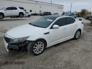 2015 Kia Optima EX with VIN 5XXGN4A78FG496319, listed as a Copart auction lot 44060095 with 101,584 mi miles and Salvage Title. Bid and sale history available at DreamBid. Image 1.