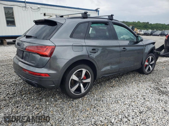 2024 Audi Q5 S line Premium Plus with VIN WA1EAAFY2R2145381, listed as a Copart auction lot 55919225 with Not provided miles and Salvage title. Bid and sale history available at DreamBid. Image 3.