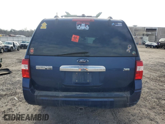 2009 Ford Expedition Max SSV with VIN 1FMFK165X9EA76947, listed as a Copart auction lot 85998464 with 115,803 mi miles and Salvage Title. Bid and sale history available at carsss.com. Image 6.