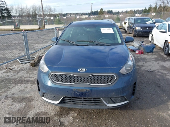 2017 Kia Niro LX with VIN KNDCB3LC0H5104761, listed as a IAAI auction lot 41516734 with 110,486 mi miles. Bid and sale history available at carsss.com. Image 13.