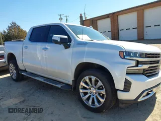 2021 Chevrolet Silverado 1500 High Country with VIN 3GCUYHET2MG281182, listed as a IAAI auction lot 41629483 with 114,663 mi miles. Bid and sale history available at carsss.com. Image 14.