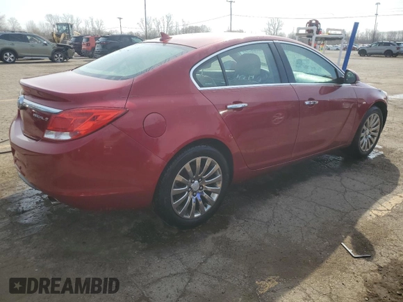 2012 Buick Regal Turbo Premium 1 with VIN 2G4GS5EV0C9211568, listed as a Copart auction lot 53569285 with 201,044 mi miles and Clean title. Bid and sale history available at DreamBid. Image 3.