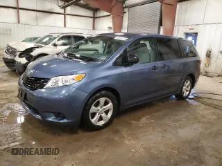 2015 Toyota Sienna L with VIN 5TDZK3DC9FS530366, listed as a Copart auction lot 48681615 with 129,326 mi miles and Clean Title. Bid and sale history available at carsss.com. Image 1.