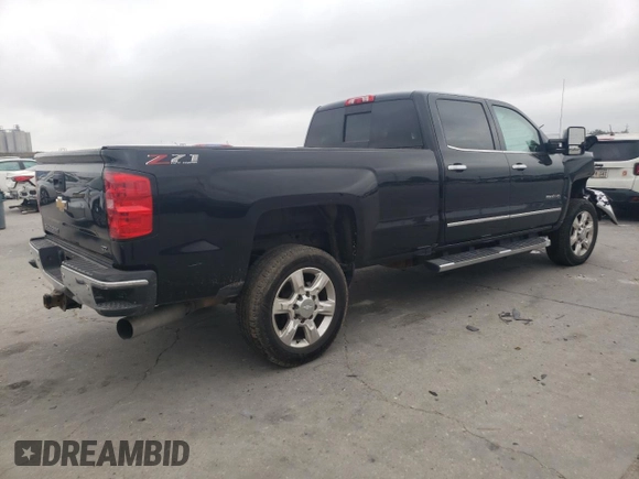 2019 Chevrolet Silverado 2500HD LTZ with VIN 1GC1KTEY3KF186714, listed as a Copart auction lot 79488464 with 0 mi miles and Salvage Title. Bid and sale history available at carsss.com. Image 3.