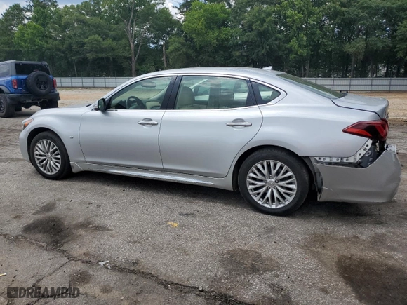 2016 Infiniti Q70L with VIN JN1BY1PP6GM631254, listed as a Copart auction lot 63859654 with NaN miles and Salvage Title. Bid and sale history available at carsss.com. Image 2.