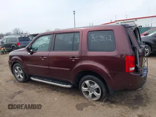 2013 Honda Pilot EX-L with VIN 5FNYF4H50DB036352, listed as a IAAI auction lot 41981184 with 166,539 mi miles. Bid and sale history available at carsss.com. Image 13.