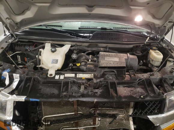 2015 Chevrolet Express Cargo with VIN 1GCWGFCF9F1116132, listed as a Copart auction lot 50924125 with 147,150 mi miles and Salvage title. Bid and sale history available at DreamBid. Image 12.