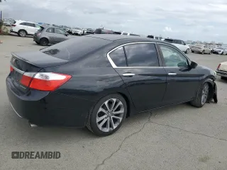 2014 Honda Accord Sedan Sport with VIN 1HGCR2F56EA145757, listed as a Copart auction lot 51006145 with 159,799 mi miles and Salvage Title. Bid and sale history available at carsss.com. Image 3.
