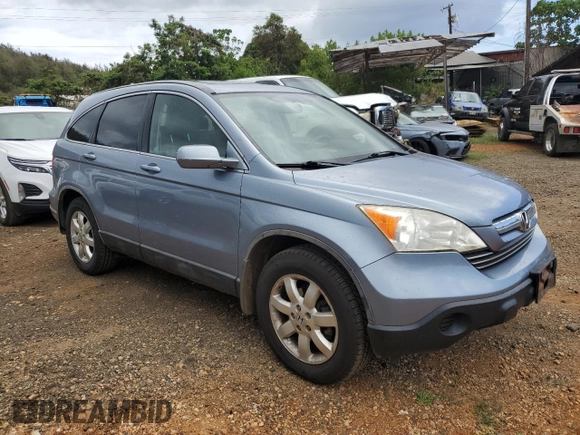 2007 Honda CR-V EX-L with VIN JHLRE38797C059328, listed as a Copart auction lot 51526525 with 92,801 mi miles and Clean Title. Bid and sale history available at carsss.com. Image 4.