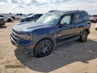 2021 Ford Bronco Sport Big Bend with VIN 3FMCR9B63MRA99665, listed as a Copart auction lot 60468975 with 82,972 mi miles and Salvage title. Bid and sale history available at DreamBid. Image 1.
