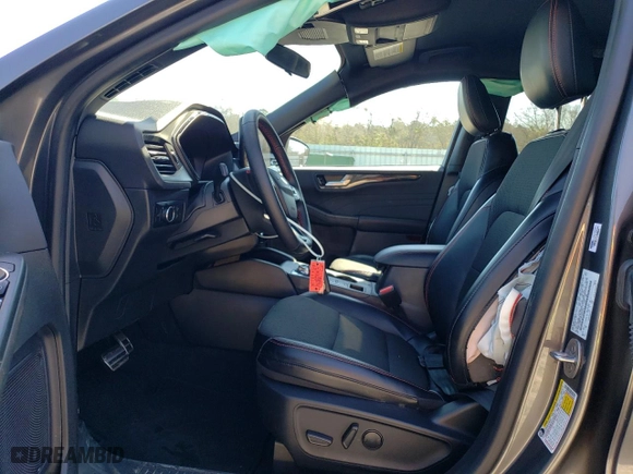 2024 Ford Escape ST-Line with VIN 1FMCU0MN1RUA56389, listed as a Copart auction lot 45370695 with 8,519 mi miles and Salvage Title. Bid and sale history available at carsss.com. Image 7.