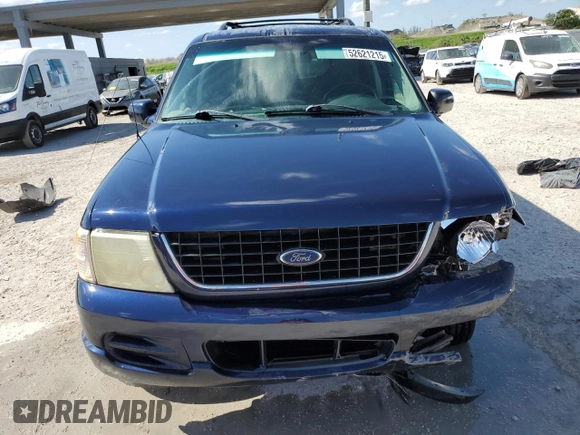 2002 Ford Explorer XLT with VIN 1FMZU63EX2UA80369, listed as a Copart auction lot 52621215 with 245,368 mi miles and Salvage Title. Bid and sale history available at DreamBid. Image 5.
