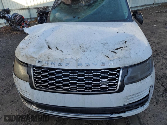 2018 Land Rover Range Rover HSE z VIN SALGS2RKXJA508067, wystawiony jako Copart lot #85125754 z przebiegiem Nie podano mil oraz Szkoda całkowita • Salvage title. Historia ofert i sprzedaży dostępna na DreamBid. Obrazek 12.