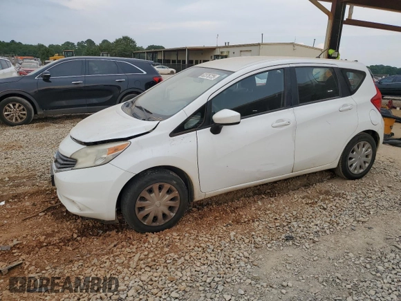 2015 Nissan Note S with VIN 3N1CE2CP5FL424694, listed as a Copart auction lot 62376725 with 159,996 mi miles and Clean title. Bid and sale history available at DreamBid. Image 1.