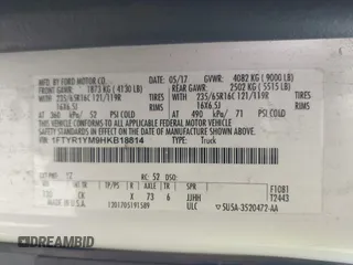 2017 Ford Transit с VIN 1FTYR1YM9HKB18814, выставлен на аукционе IAAI как лот 42540293 с пробегом 202 306 миль миль и . История ставок и продаж доступна на DreamBid. Изображение 9.