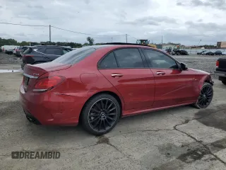 2019 Mercedes-Benz C 43 AMG with VIN 55SWF6EB4KU314307, listed as a Copart auction lot 73287564 with Not provided miles and Salvage title. Bid and sale history available at DreamBid. Image 3.