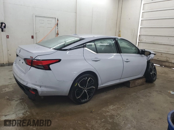 2025 Nissan Altima SR with VIN 1N4BL4CV9SN360779, listed as a Copart auction lot 54841765 with 9,103 mi miles and Non Repairable. Bid and sale history available at DreamBid. Image 3.