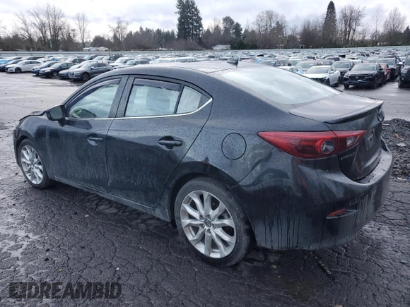 2015 Mazda 3 S Grand Touring with VIN JM1BM1W31F1241007, listed as a Copart auction lot 86425034 with 119,674 mi miles and Salvage Title. Bid and sale history available at DreamBid. Image 2.