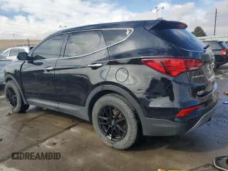 2017 Hyundai Santa Fe 2.4L with VIN 5NMZTDLB9HH027034, listed as a Copart auction lot 47347205 with 98,242 mi miles and Salvage title. Bid and sale history available at DreamBid. Image 2.