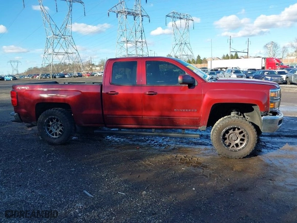 2015 Chevrolet Silverado 1500 LT with VIN 1GCVKREC2FZ238508, listed as a IAAI auction lot 41157087 with NaN miles. Bid and sale history available at carsss.com. Image 14.
