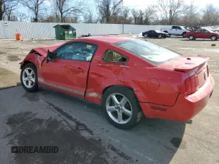 2008 Ford Mustang Deluxe with VIN 1ZVHT80N385174113, listed as a Copart auction lot 88776885 with Not provided miles and Salvage title. Bid and sale history available at DreamBid. Image 2.