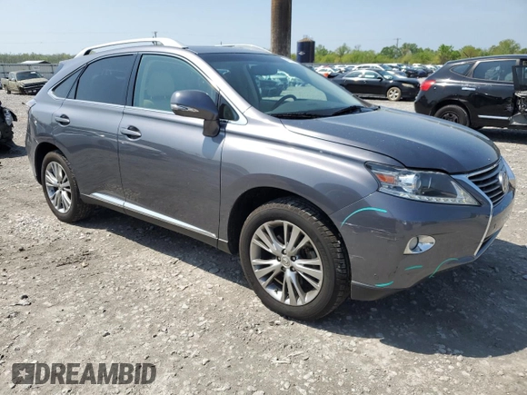 2013 Lexus RX 350 with VIN 2T2ZK1BA3DC128141, listed as a Copart auction lot 51481585 with 43,352 mi miles and Salvage Title. Bid and sale history available at DreamBid. Image 4.