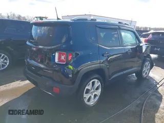 2018 Jeep Renegade Limited with VIN ZACCJBDB3JPH01905, listed as a IAAI auction lot 40900045 with 50,236 mi miles and . Bid and sale history available at DreamBid. Image 4.