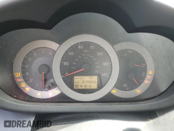 2006 Toyota RAV4 Sport with VIN JTMZD32V665022022, listed as a Copart auction lot 50558005 with 314,009 mi miles and Salvage Title. Bid and sale history available at carsss.com. Image 9.